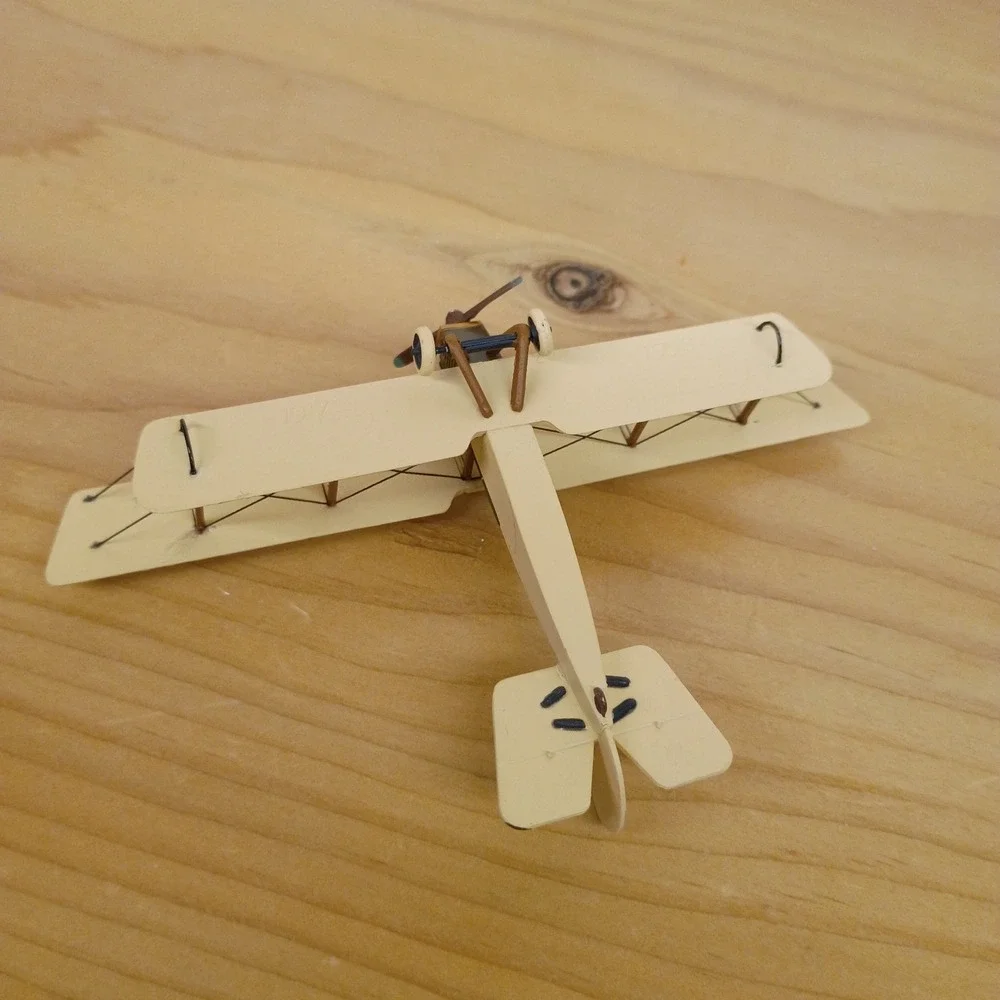 1999 Hallmark Legends In‎ Flight Red Baron Fokker & 1998 Curtis Jenny Biplane